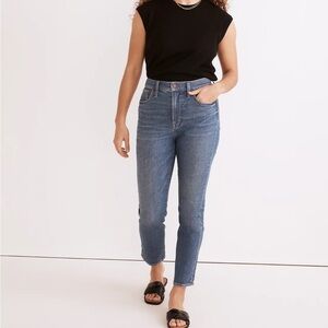 Madewell perfect vintage jeans finney wash